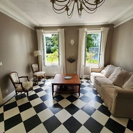Guest house Manoir Historique Cachet D'antan - Avec Jardin Et Piscine - Proche Veules-les-roses
