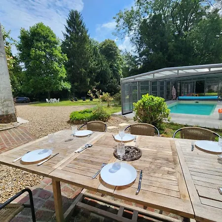 Guest house Manoir Historique Cachet D'antan - Avec Jardin Et Piscine - Proche Veules-les-roses